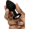 Набор WOMANIZER COME TO BED (We-Vibe Tango X, анал.втулка Crystal Butt Plug, повязка на глаза Satin Blindfold) 85114